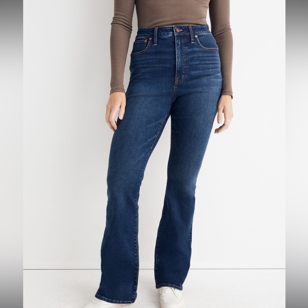 Madewell Curvy Skinny Flare Jeans In Colleton Wash Size 30